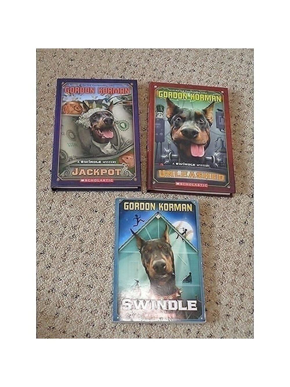 NEW Gordon Korman kids 9-12 yrs Chapter Books Bundle